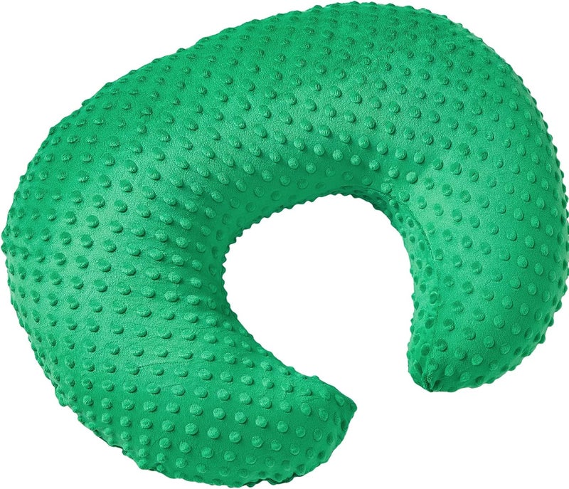 Aullar Pillowcase for Nursing Pillow and Positioner for Breastfeeding and Bottle Feeding, Propping Baby, Tummy Time, Baby Sitting Support, Awake-Time Support, Pillow Cover Only (Fern Green) - Image 1